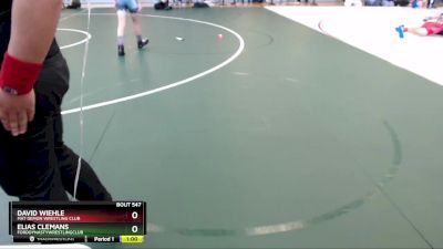 97 lbs Cons. Semi - David Wiehle, Mat Demon Wrestling Club vs Elias Clemans, FordDynastyWrestlingClub