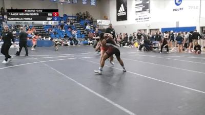 145 lbs Champ. Round 2 - Paige Wehrmeister, Unattached vs Gabriella Perez, Campbellsville University