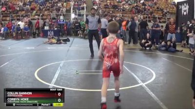 50 lbs Cons. Round 2 - Collin Gannon, Northeastern vs Corbyn Hoke, Chesapeake Youth Wrestling