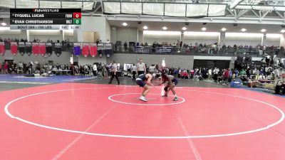 165 lbs Quarterfinal - Tyquell Lucas, Foran vs Evan Christianson, Wilton