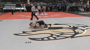 Cons. Round 2 - Brandon DeAnda, Columbus Lakeview vs Callen Schnitzer, Nebraska City