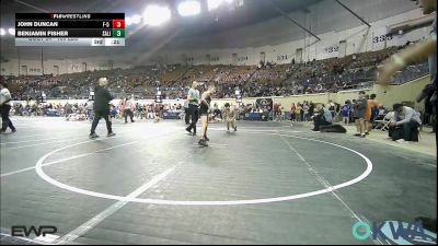 90 lbs Consolation - Waylon Wright, Weatherford Youth Wrestling vs Gunner Adams, D3 Wrestling Cluib