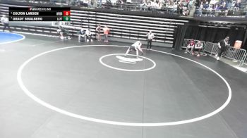 6A 106 lbs Cons. Round 1 - Grady Swalberg, Layton vs Colton Larsen, Weber