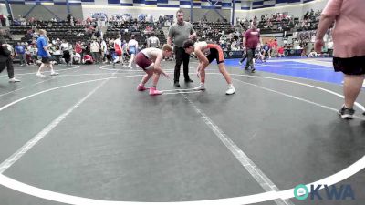 120 lbs 3rd Place - Kiah Locust, Cowboy Wrestling Club vs Rowen Nichols, Rough Riders