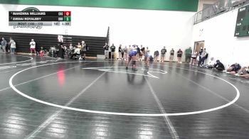170 lbs Round 5 - MaKenna Williams, Conway High School vs Zjedai Royalbey, Olathe North HS