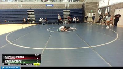 71/75 Semifinal - Briggs Papineau, North Country Wrestling Club vs Austin Armstrong, East Idaho Elite