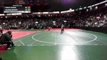 49 lbs Cons. Round 3 - Kinley Rankin, AUS1 vs Allison Mcguff, JRP1