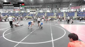 102 lbs Consolation - Brison Romero, Mile High WC vs Jorrdan Salazar, Steel City Reloaded WC