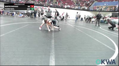 80 lbs Semifinal - Martin Narvaez, Dumas Wrestling Club vs Kaden Rayl, D3 Wrestling Cluib