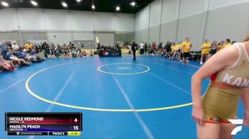 132 lbs Round 3 (8 Team) - Amanda Jaeger, Kansas vs Kylie Rule, Wisconsin