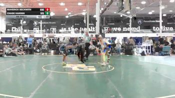 147 lbs Rr Rnd 5 - Maverick Beckwith, Homegrown Black - HSC vs Chase Hansen, Revival Pink - HSC