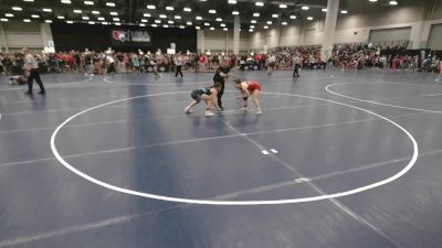110 lbs Cons. Quarters - Kayleigh Milam, Missouri vs Lily Baker, Team Nazar Training Center