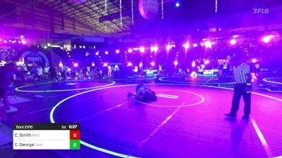 120 lbs Consi Of 4 - Cooper Smith, Maize WC vs Colin George, Chatfield WC