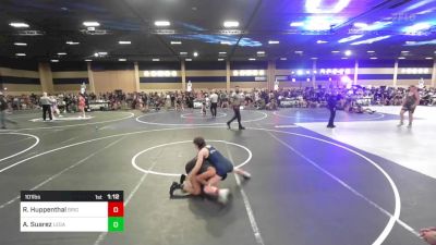 101 lbs Quarterfinal - Regan Huppenthal, Brighton WC vs Alejandra Suarez, Legacy WC