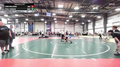 160 lbs Rr Rnd 1 - Lane Williams, 84 Athletes Red vs Kohl Vargas, MAGA RTC