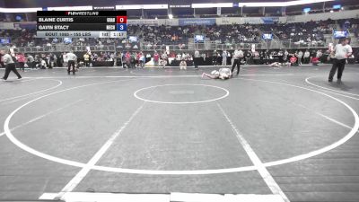 155 lbs Consi Of 4 - Blaine Curtis, Grab And Twist vs Gavin Stacy, Mechanicsburg