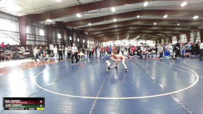 110 lbs Quarterfinal - Avery Roberts, Aviator Wrestling Academy vs Kaia Johnson, Green Canyon Wrestling Club