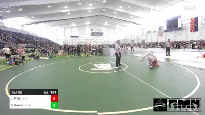 106 lbs Semifinal - Jackson Mills, Garage Crew vs Gunner Barron, Blackcat WC