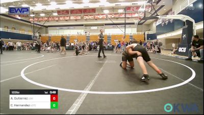 120 lbs Quarterfinal - Atticus Gutierrez, Lexington Wrestling Club vs Chantal Hernandez, Lone Grove Takedown Club