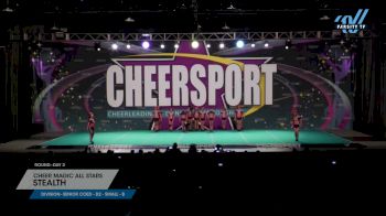 Cheer Magic All Stars - Stealth [2024 L5 Senior Coed - D2 - Small - B Day 2] 2024 CHEERSPORT National All Star Cheerleading Championship