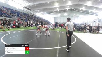 98 lbs Rr Rnd 1 - Ezekiel Barefoot-Logsdon, DUB Wrestling vs Yazan Alani, DUB Wrestling
