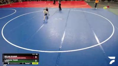 50 lbs Cons. Round 1 - Landon Thom, Sartell vs Rylan Kuhns, Maple River/United South Central