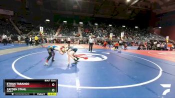 2A-113 lbs Cons. Round 3 - Zayden Stahl, Lovell vs Ethan Tarango, Shoshoni