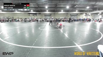 95 lbs Consi Of 16 #2 - Wesley Martin, Elite Wrestling Academy vs Joey Cotter, KD Trained