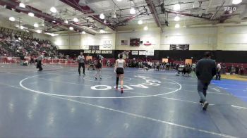 100 lbs Champ. Round 1 - Aaria Flores, Colton vs Danna Ecute, Orange