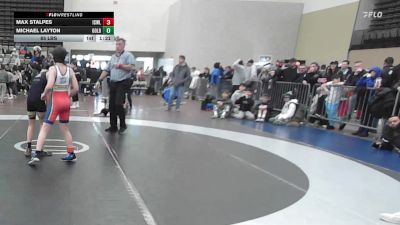 85 lbs Rr Rnd 4 - Max Stalpes, ICWL Bruisers Elite - ESE vs Michael Layton, All I See Is Gold Academy - ESE