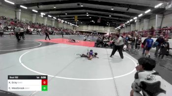 64 lbs 5th Place - Keshlynn Gray, Sheepcamp Wrestling vs Emma Westbrook, Bayfield Wrestling