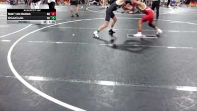110/117 Round 3 - Nolan Hall, Compound Wrestling vs Matthew Ramos, Woodland Wrestling