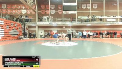 160 lbs Cons. Round 2 - Jace Allen, Idaho Falls High School vs Weston Ashcraft, Sugar Salem High School