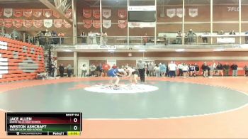 160 lbs Cons. Round 2 - Jace Allen, Idaho Falls High School vs Weston Ashcraft, Sugar Salem High School
