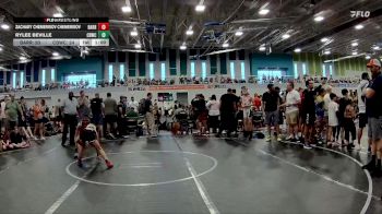 84 lbs Finals (8 Team) - Rylee Beville, Cocoa Beach WC vs Zachary Chemerisov Chemerisov, Team Barracuda