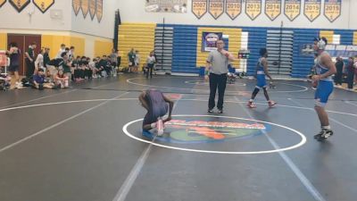 144 lbs Quarterfinals (8 Team) - Cortez Johnson, South Plantation vs Jovani Solis, South Dade