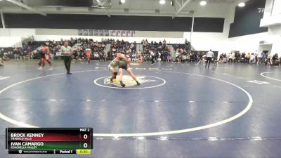 157 lbs Cons. Round 6 - Ivan Camargo, Coachella Valley vs Brock Kenney, Trabuco Hills