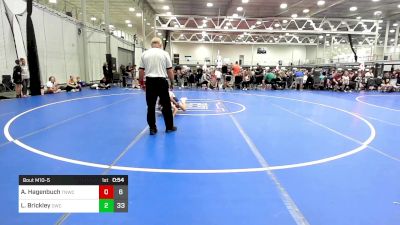 80 lbs Rr Rnd 5 - Adam Hagenbuch, Team Nauman Wrestling Club vs Logan Brickley, Orchard WC