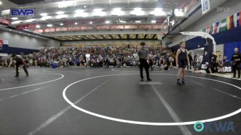 131 lbs Rr Rnd 3 - Quinton Evans-Blurton, El Reno Wrestling Club vs MaminaKowa Warrior, Tecumseh Youth Wrestling