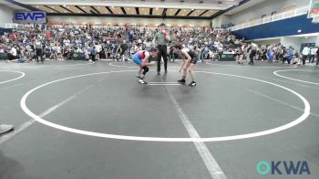 80 lbs Semifinal - Rocky Witcosky, Team Nomad vs Temperance Vanvder, Lone Grove Takedown Club