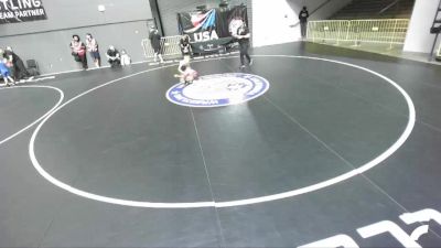 53 lbs Cons. Round 2 - Titus De La Cruz, Rough House Wrestling vs Carver Titov, Team Temecula /Pin Club