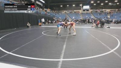 131 lbs Cons. Round 4 - Courtney Nye, Murray State vs Karris Carter, Northern Colorado Wrestling Club