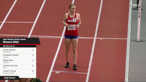 Women's 200m Open, Finals 3