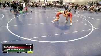 157 lbs Cons. Round 2 - Eli Peterson, Viking Wrestling Club (IA) vs Cooper Xayabouth-Jones, Georgia