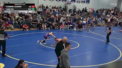 144 lbs Semifinal - Luke Fay, Royhart-Barker vs Carmine Calimeri, Southwestern