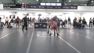 207 lbs Champ. Round 3 - Monica McMahon, Indiana University vs Ava Haan, Purdue University Women's Wrestling Club