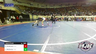 119 lbs Consi Of 16 #2 - Charles Anderson, Texas Select Wrestling vs London McGinnis, Team Tulsa Wrestling Club