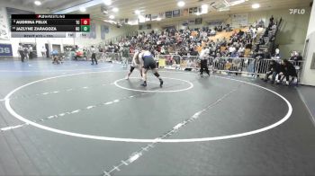 235 lbs Cons. Round 4 - Jazlyne Zaragoza, Rancho Cucamonga vs Audrina Felix, Temescal Canyon