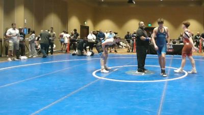 157 lbs Cons. Rd Of 16 - Hunter Emrich, Bad Karma vs Bo Foust