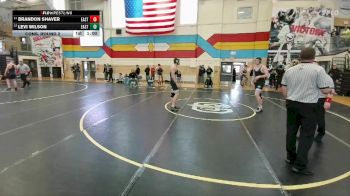 190 lbs Cons. Round 2 - Brandon Shaver, Cheyenne East vs Levi Wilson, Cheyenne East